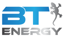 Medium BT Energy (Blue Tongue Energy) Logo