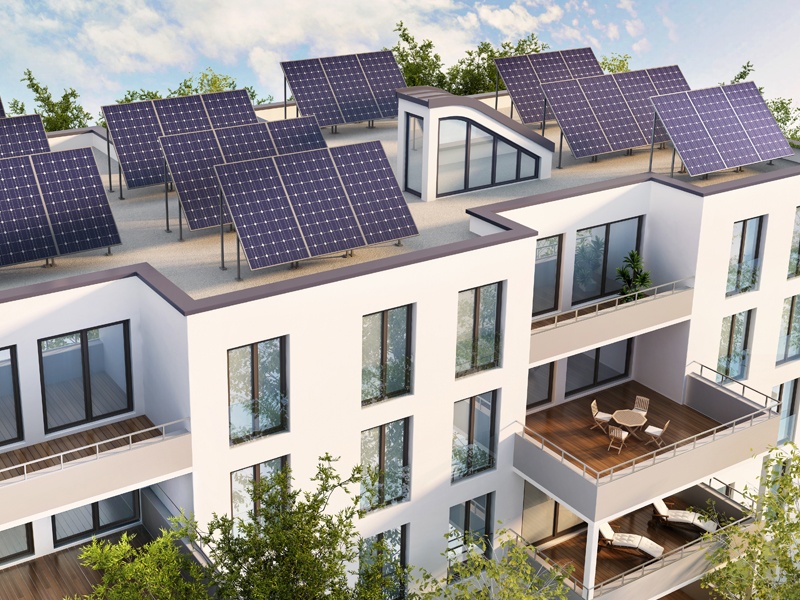 Connected Community Embedded Energy Network Technologies featuring Roof Top Solar and Battery Energy Storage System