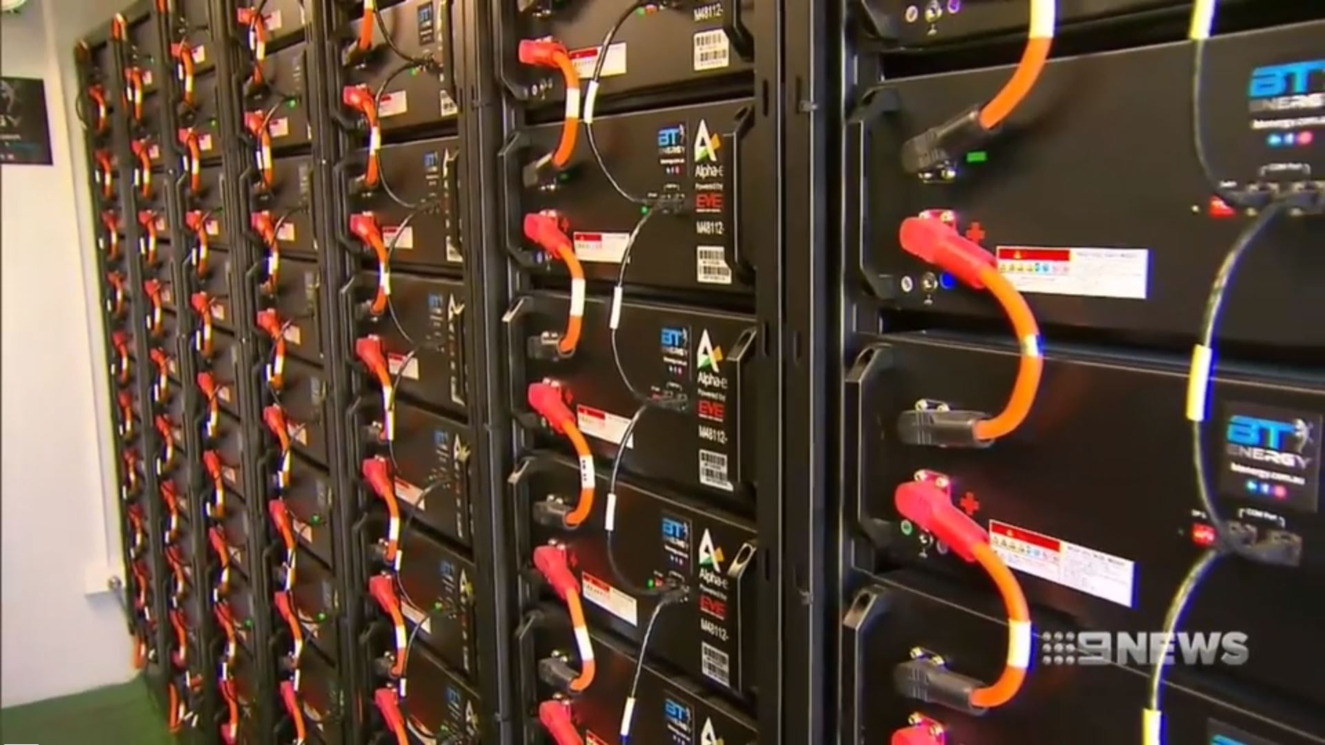 BT Energy Battery Energy Storage System BESS - Channel 9 News